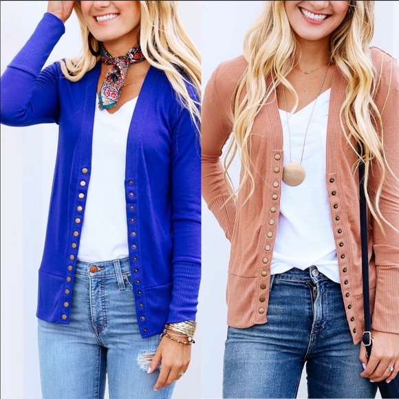 Best selling snap cardigan newest autumn color - Picture 3 of 3